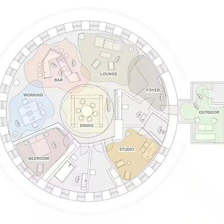 アパート Water Tower Penthouse *