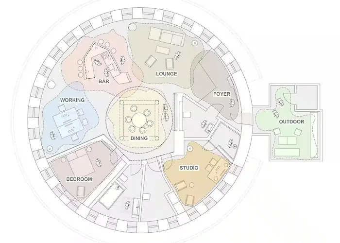 شقة Water Tower Penthouse *